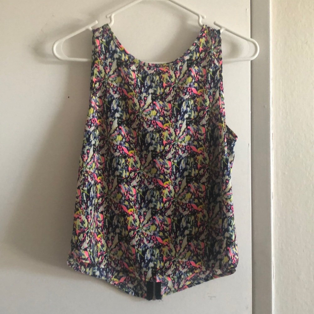 Multi color tank top